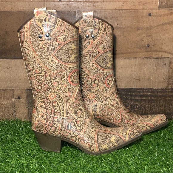 Jeffrey Campbell Shoes - EUC! Jeffrey Campbell Cowboy Rain Boots 👢